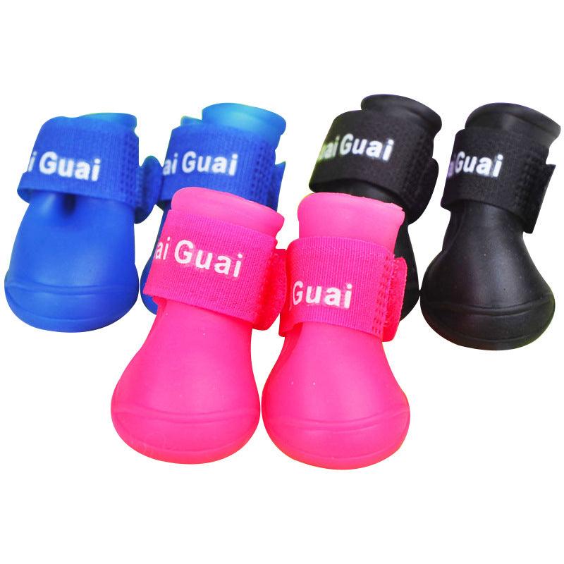 Pet Paws Protector: Stylish Silicone Rain Boots For Dogs-0